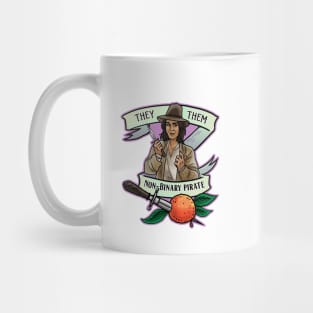 Non-binary pirate JIM Mug